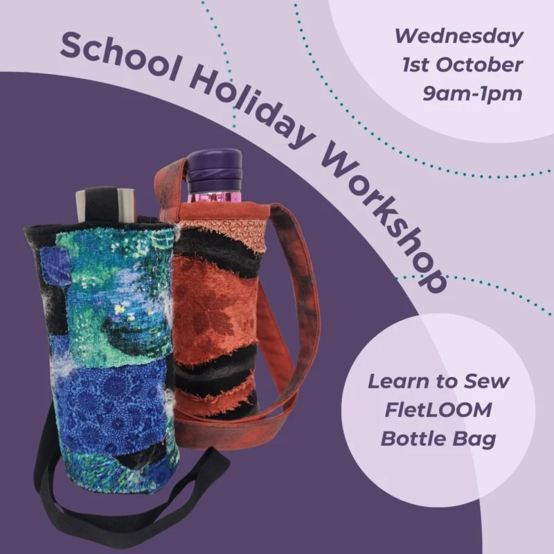 Learn to Sew FeltLOOM Bottle Bag